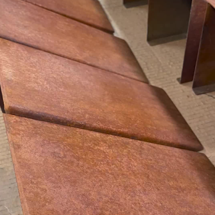 Corten standing seam roofing Corten standing seam roofing