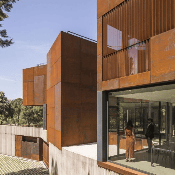 Modern Corten Steel Facade Panels For Cladding Modern Corten Steel Facade Panels For Cladding