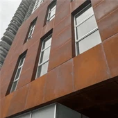 Paneli cladin wal dur corten premiwm